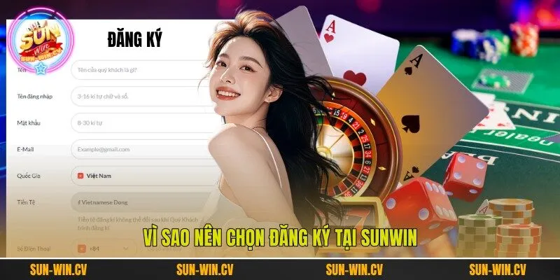 Vì sao nên chọn đăng ký tại Sunwin